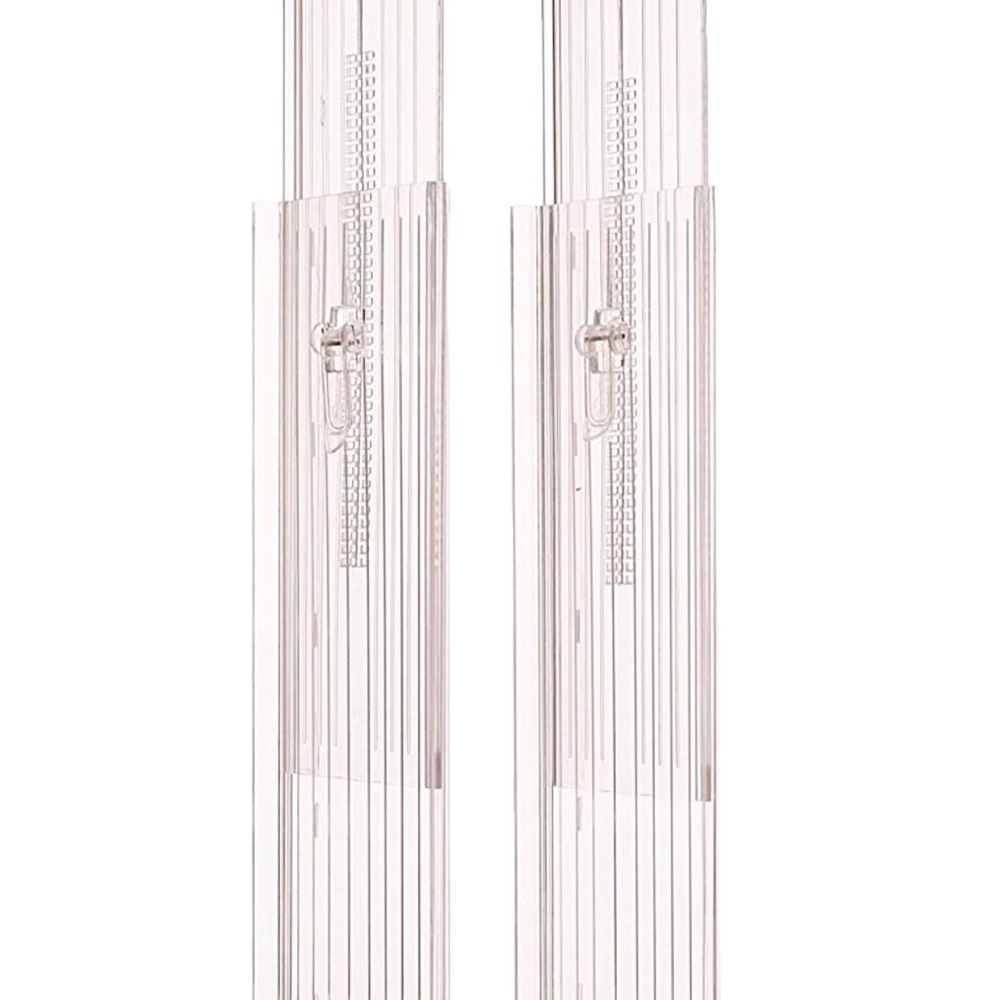 IDesign Expandable drawer divider 2 pack in clear